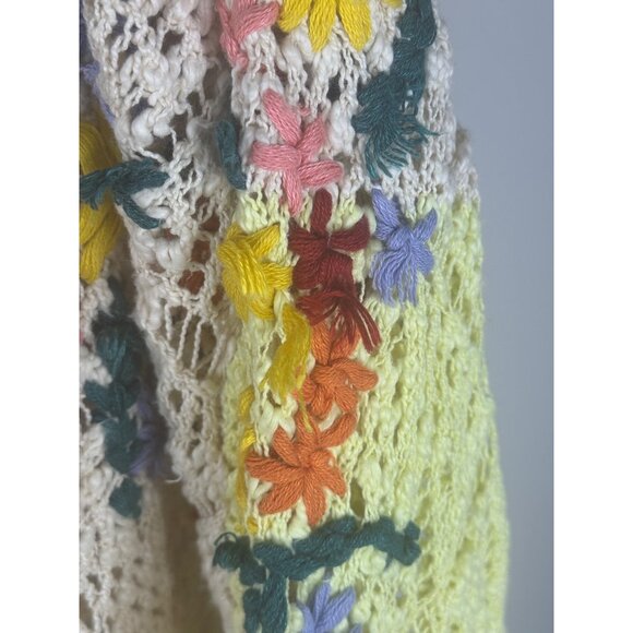 Free People Multicolor Floral Crew Neck Sweater - Picture 8 of 16